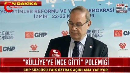 CHP'den flaş 'Talat Atilla' açıklaması!