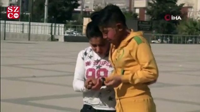 Önce telefonunu gasp etti, sonra üzerine benzin döküp yaktı