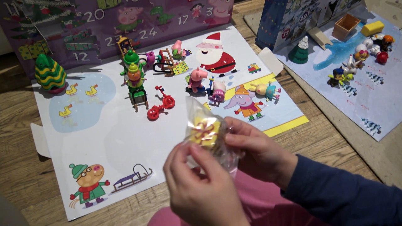 Meus Brinquedos divertidos  da Patrulha Canina, Anna e Elsa do Frozen e Peppa Pig