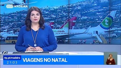 Скачать видео: Indisponibilidade de viagens de avião para a Madeira na época de Natal