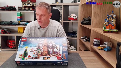 LEGO® Creator Expert Lebkuchenhaus 10267, Unboxing und Aufbau