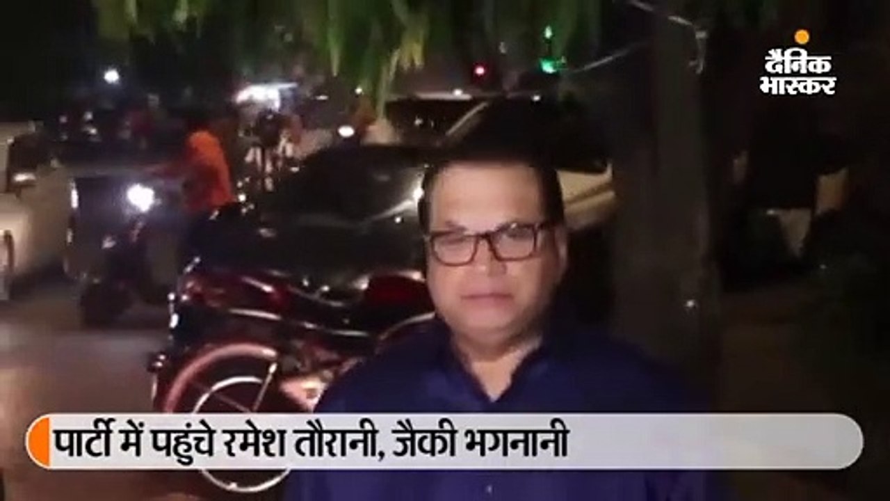कार्तिक आर्यन के बर्थ-डे बैश में पहुंचीं जान्हव...