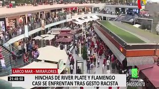 Hinchas de River y Flamengo protagonizaron enfrentamiento por gestos racistas