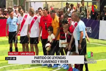 Fan Fest: Partido de leyendas como Ruggeri, Sorín y Cavenaghi