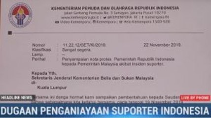 Kemenpora Tunggu Respons Malaysia soal Pengeroyokan Suporter Indonesia