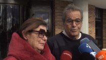 Los hijos de Asunción Balaguer despiden emocionados a la actriz.