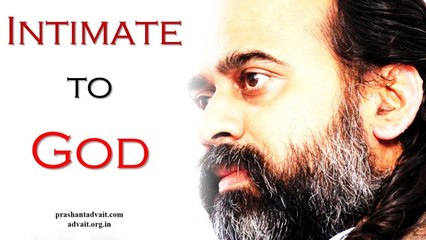 Acharya Prashant: The Teacher brings you intimate to God, and excuses himself from there