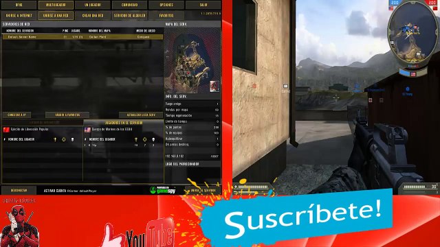 Como Jugar Battlefield 2 En Lan Con Bots o Multijugador Con Un Amigo y Con Bots :D