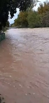 Épisode méditerranéen en Provence : à Pertuis, l'Eze déborde