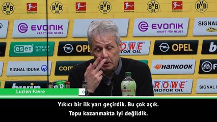 Favre: Performansımız yeterli değildi