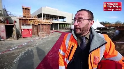 VIDEO. Poitiers : visite des nouveaux locaux de France 3 en présence de la présidente de France Télévisions