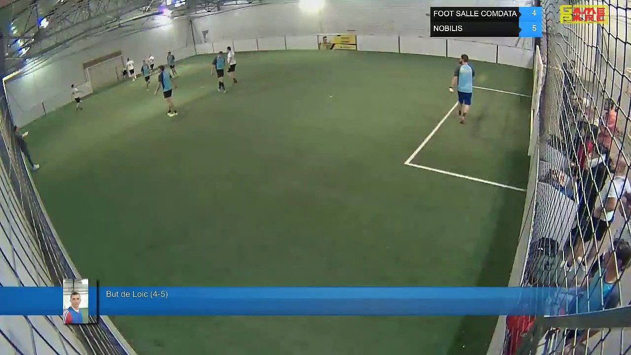 But de Loic (4-5) - FOOT SALLE COMDATA Vs NOBIL...