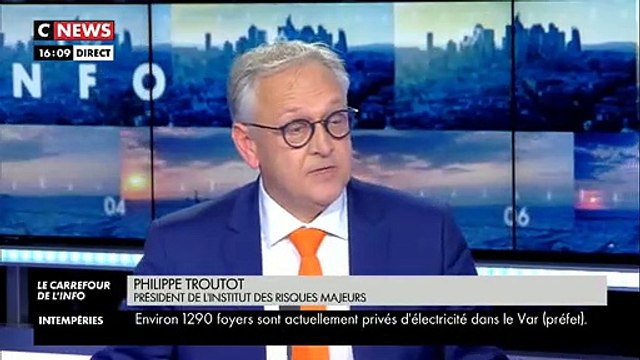 Météo : Les départements du Var et des Alpes-Maritimes ont été placés, cet après-midi, en vigilance rouge aux pluies et inondations par Météo-France