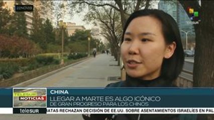 China realiza simulacro para descenso de sonda en Marte en 2020