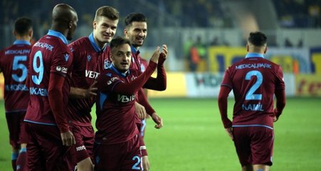 Trabzonspor deplasmanda Ankaragücü'nü 3-0 mağlup etti