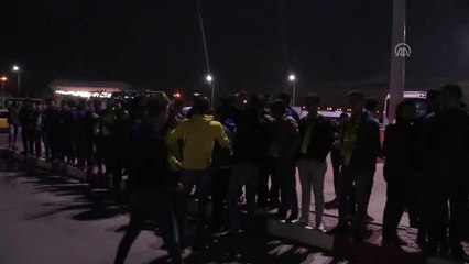 Fenerbahçe kafilesi, Malatya'da