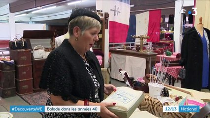 Découverte : une brocante de Côte-d'Or nous ramène dans les années 1940