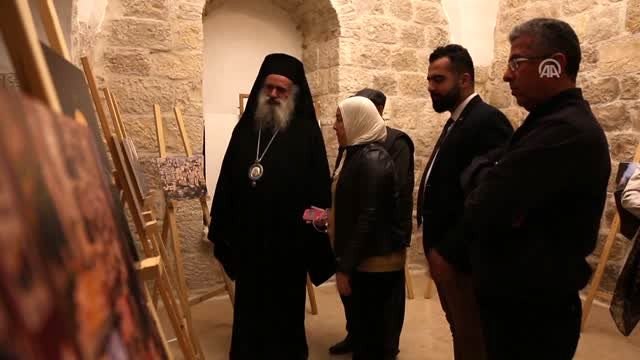 Filistinli çocukların Kudüs fotoğrafları Doğu Kudüs'te sergilendi