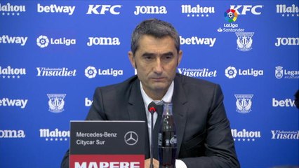 Download Video: We have to win at teams like Leganes - Valverde