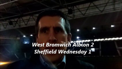 West Bromwich Albion 2 Sheffield Wednesday 1