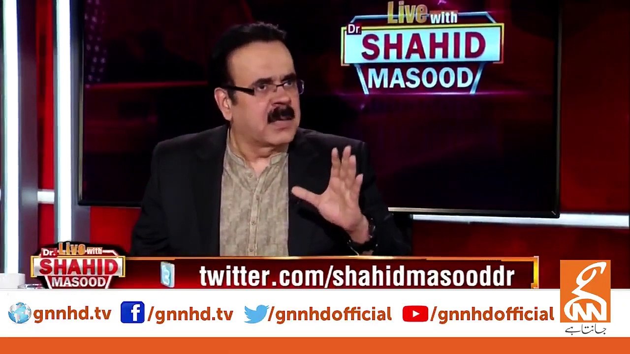 Imran Khan will have to make "War Cabinet" - Dr Shahid Masood