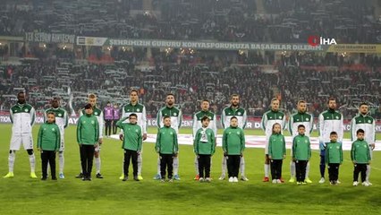 Konyaspor - Beşiktaş maçından kareler -1-