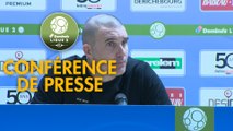 Conférence de presse ESTAC Troyes - FC Chambly (0-4) : Laurent BATLLES (ESTAC) - Bruno LUZI (FCCO) - 2019/2020
