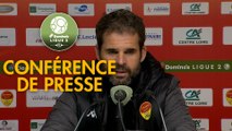 Conférence de presse US Orléans - Valenciennes FC (0-1) : Didier OLLE-NICOLLE (USO) - Olivier GUEGAN (VAFC) - 2019/2020