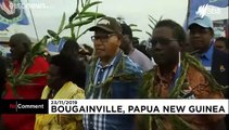 Fiori canti e balli, Bougainville vuole l'autonomia da Papua
