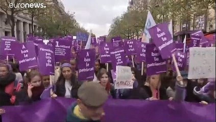 Milhares unem-se contra a violência sobre as mulheres