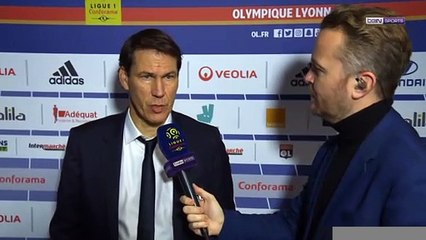 Rudi Garcia : "On n'a pas su mettre ce 3ème but qui nous aurait rendu la fin du match plus tranquille"