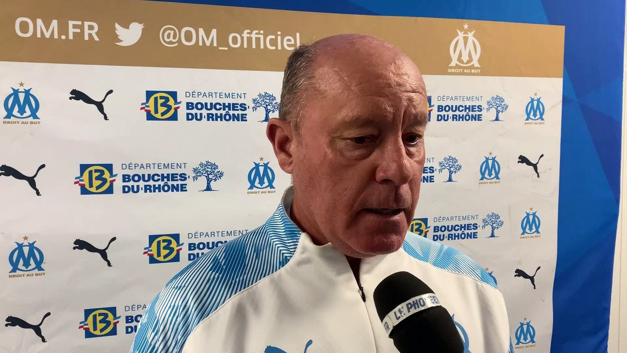 Philippe Anziani, entraîneur de la réserve de l'OM : "Il fallait enrayer  ces défaites" - Vidéo Dailymotion