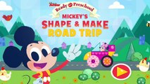 Mickey Mouse Make And Shape Road Trip - Learn Shapes Ready For Preschool Disney Junior