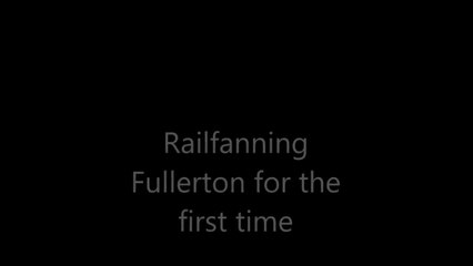 PART TWO- Heavy BNSF and Amtrak action, railfanning at Fullerton Station 6-11-09