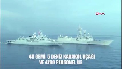 Doğu akdeniz-2019 davet tatbikatı'na 15 devletten 48 gemi ve yaklaşık 4700 personel katıldı