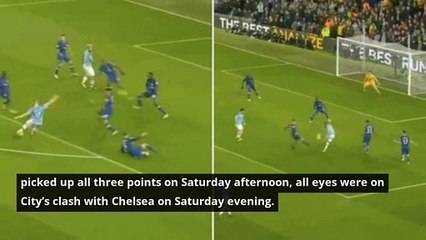 Man City beat Chelsea 2-1 to remain in the Premier League title race