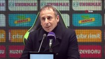 Abdullah Avcı: 'Takım savunmasını daha iyi yapan bir takım olmamız son derece umut verici”