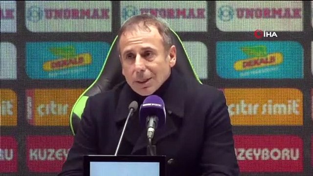 Abdullah Avcı: 'Takım savunmasını daha iyi yapan bir takım olmamız son derece umut verici”