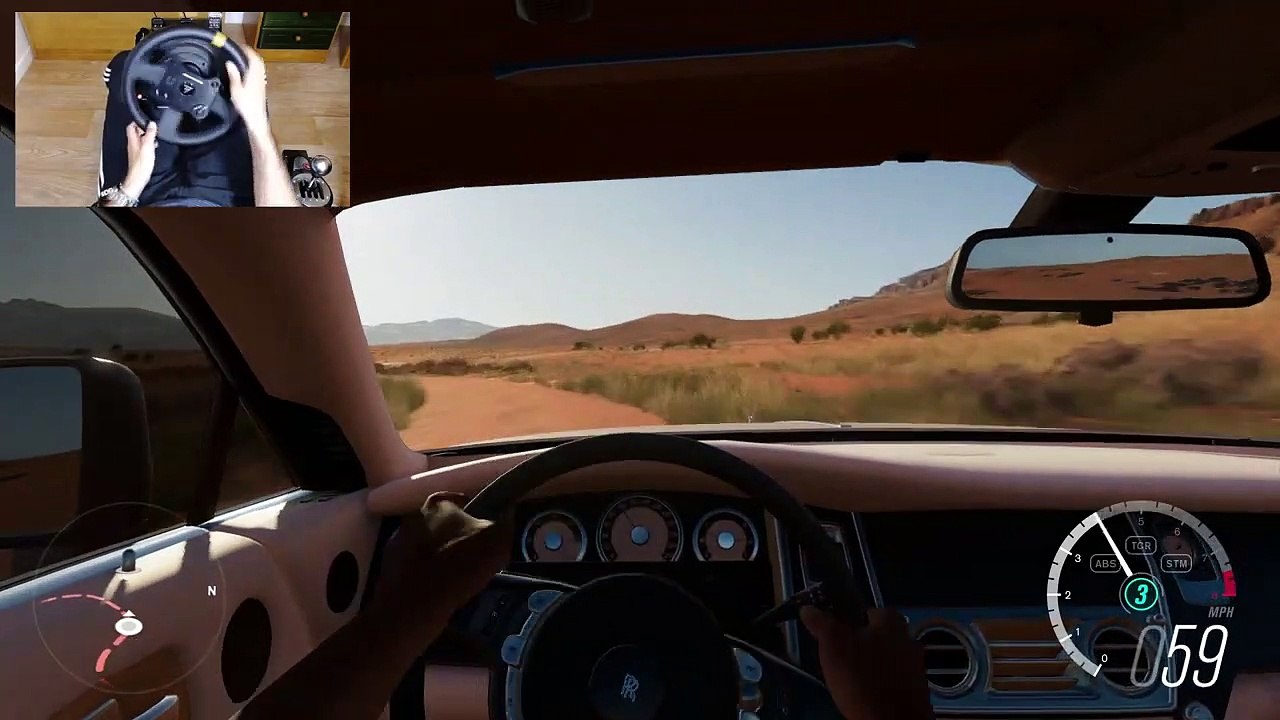 Forza Horizon 3 - ROLLS ROYCE WRAITH - OFF-ROAD with THRUSTMASTER TX + TH8A - 1080p60FPS