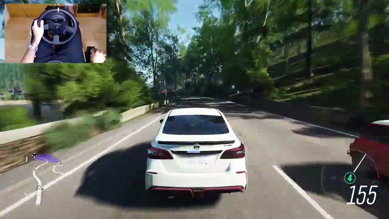 Forza Horizon 4 - NISSAN SENTRA NISMO - Test Drive with THRUSTMASTER TX + TH8A - 1080p60FPS