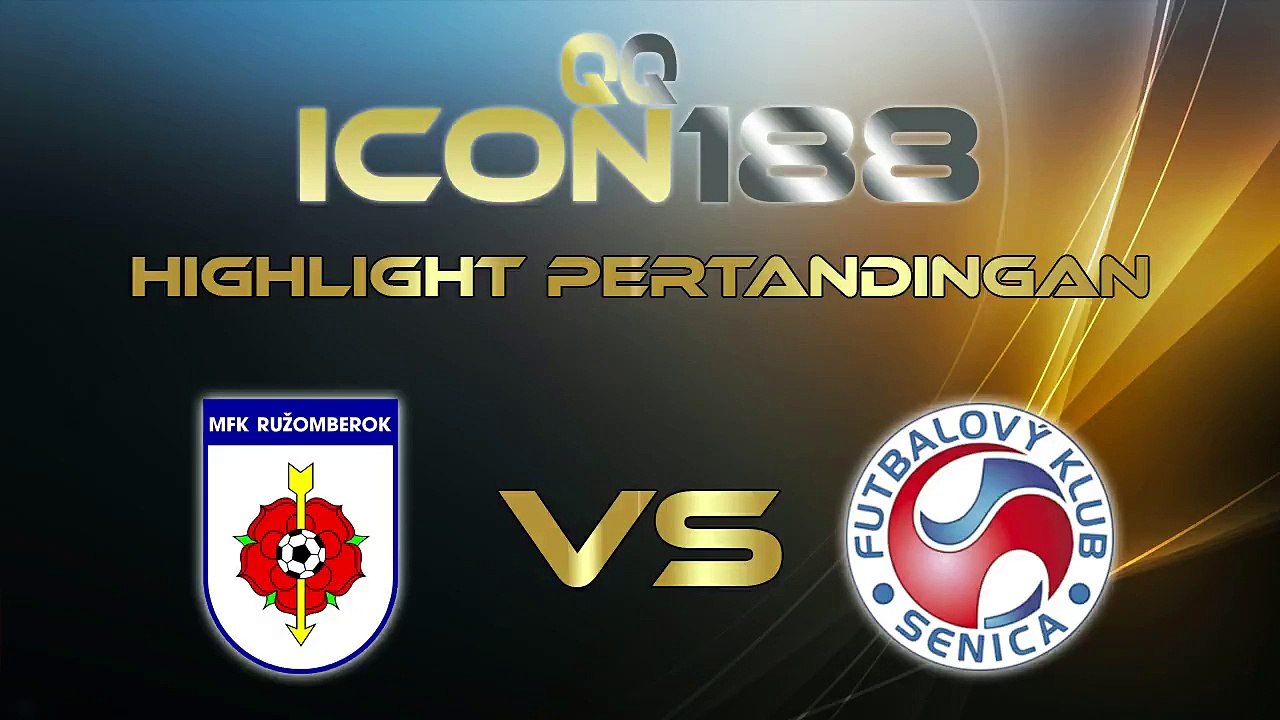 QQICON188 Highlight Pertandingan Ruzomberok vs Senica 23 November 2019