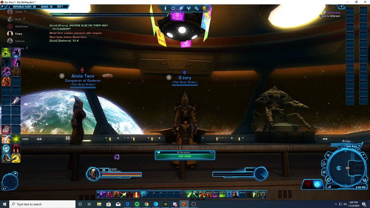 The Grey Order - SWTOR Promotion Ceremony - Illuminary Satheria