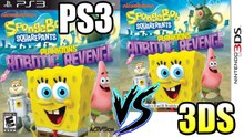 PS3 vs 3DS - SpongeBob SquarePants Plankton's Robotic Revenge Graphical Comparison