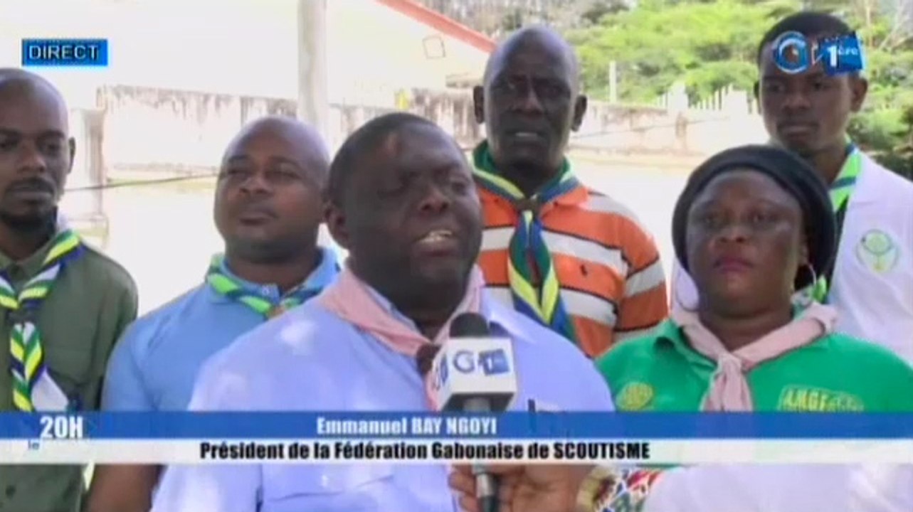 RTG / Rentrée ecclésiastique des éclaireurs unionisme des scouts protestants du Gabon