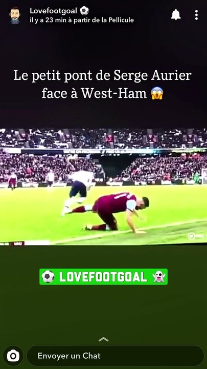 Le petit pont de Serge Aurier