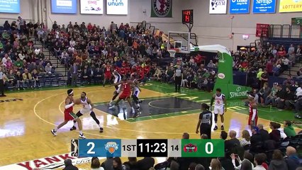 Yante Maten Posts 20 points & 11 rebounds vs. Westchester Knicks