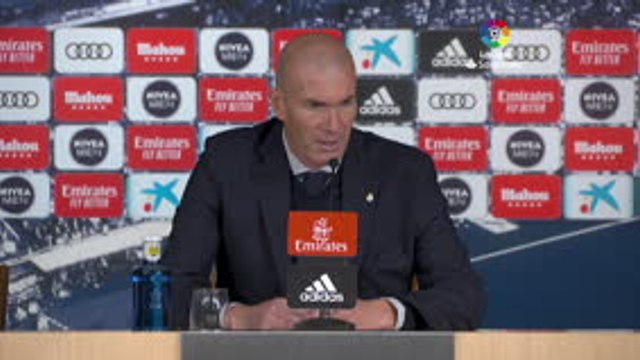 14e j. - Zidane ravi de l'état d'esprit de son équipe