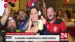Copa Libertadores: Flamengo campeón y así lo celebran los hinchas en las calles de Miraflores