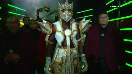 Wilder entre sur le ring - Réunion Wilder VS Ortiz - Acte 2