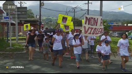 Taravao marche contre les violences faites aux femmes
